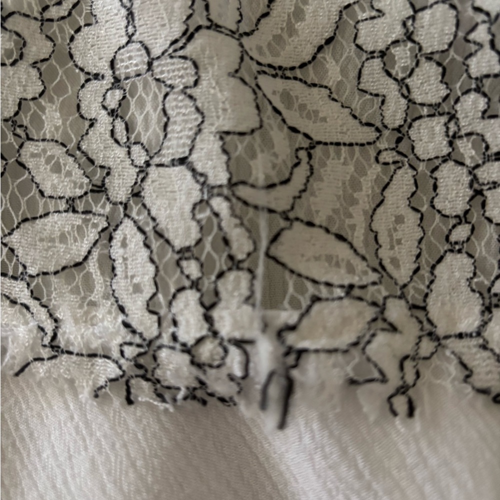 Free people Cross my heart in Lace Tunic Dress Bohemian Flowy Festival Size M - Picture 3 of 13